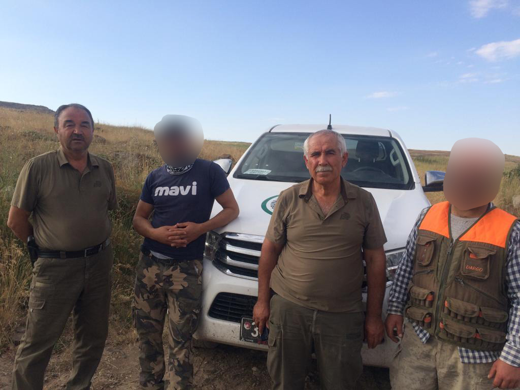 Yasa dışı bıldırcın avına suçüstü