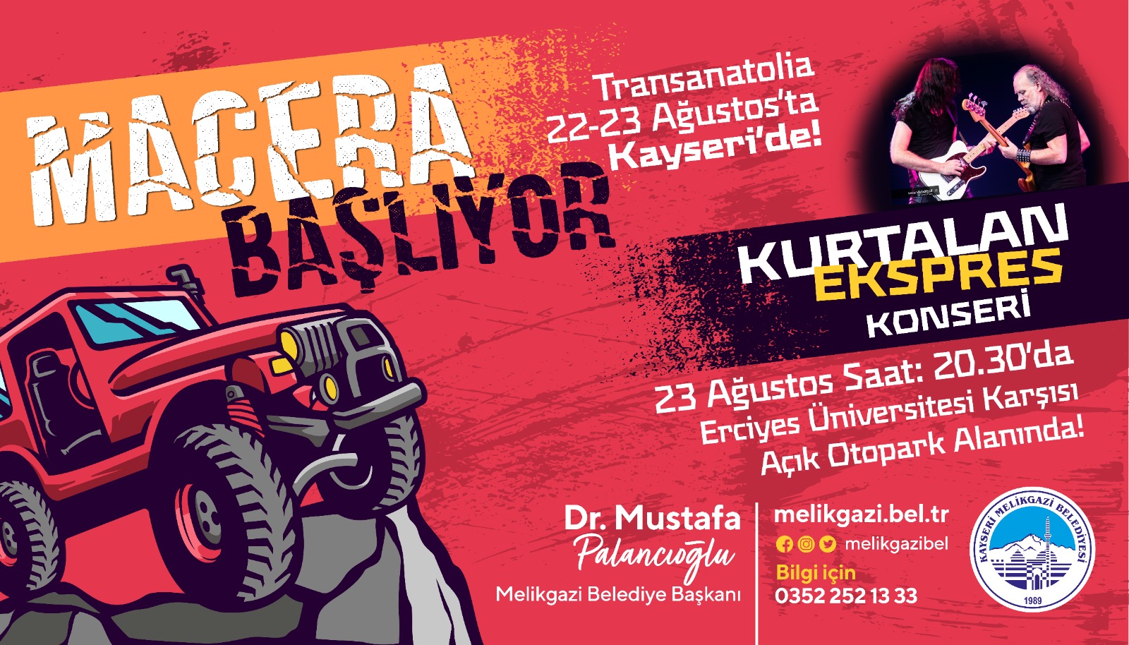 Kayseri’de Off-Road macerası başlıyor