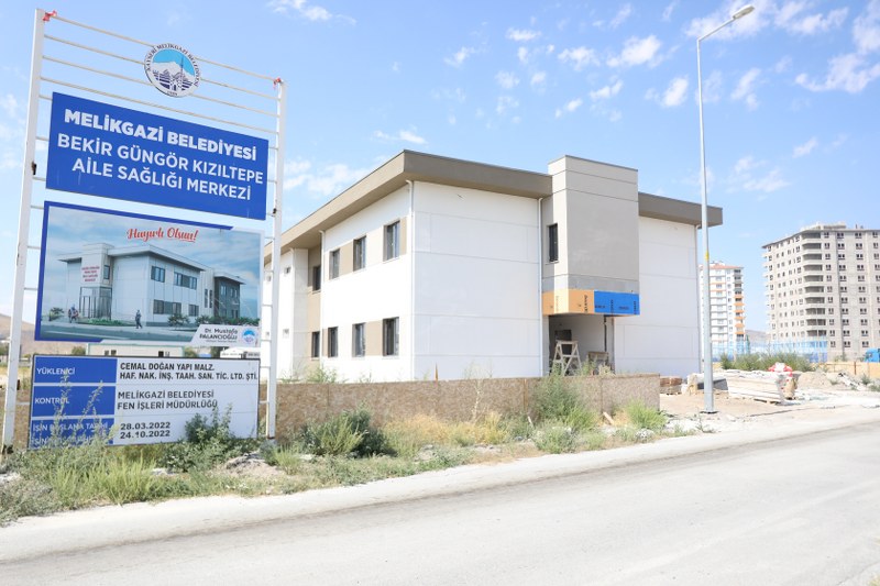 Bekir Güngör Kızıltepe Aile Sağlığı Merkezi hizmet vermeye hazırlanıyor