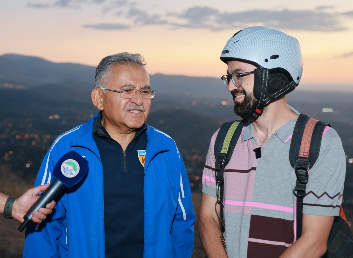 Büyükkılıç: “Ali Dağı, dünyada en önemli yamaç paraşüt merkezlerinden birisi”