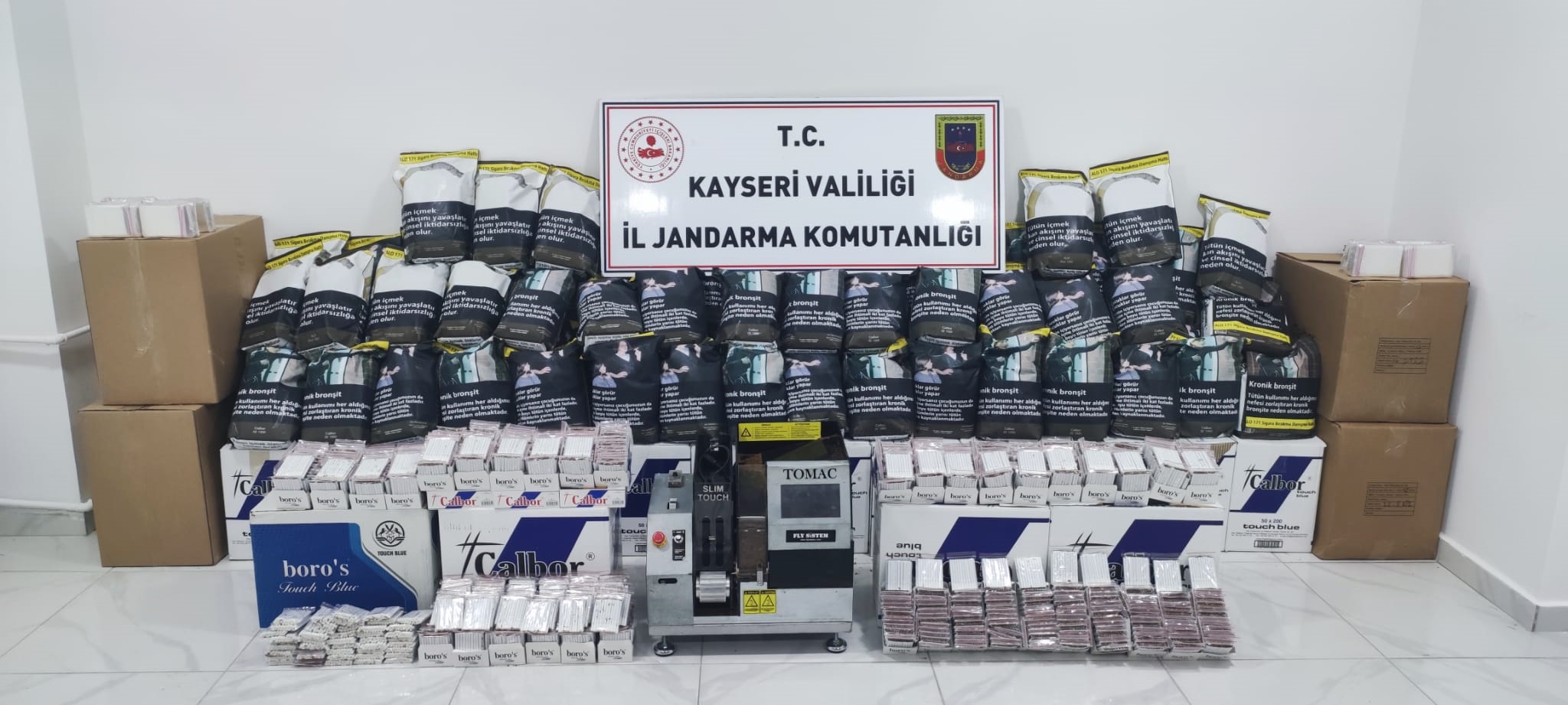 Jandarmadan kaçakçılık operasyonu: 2 gözaltı