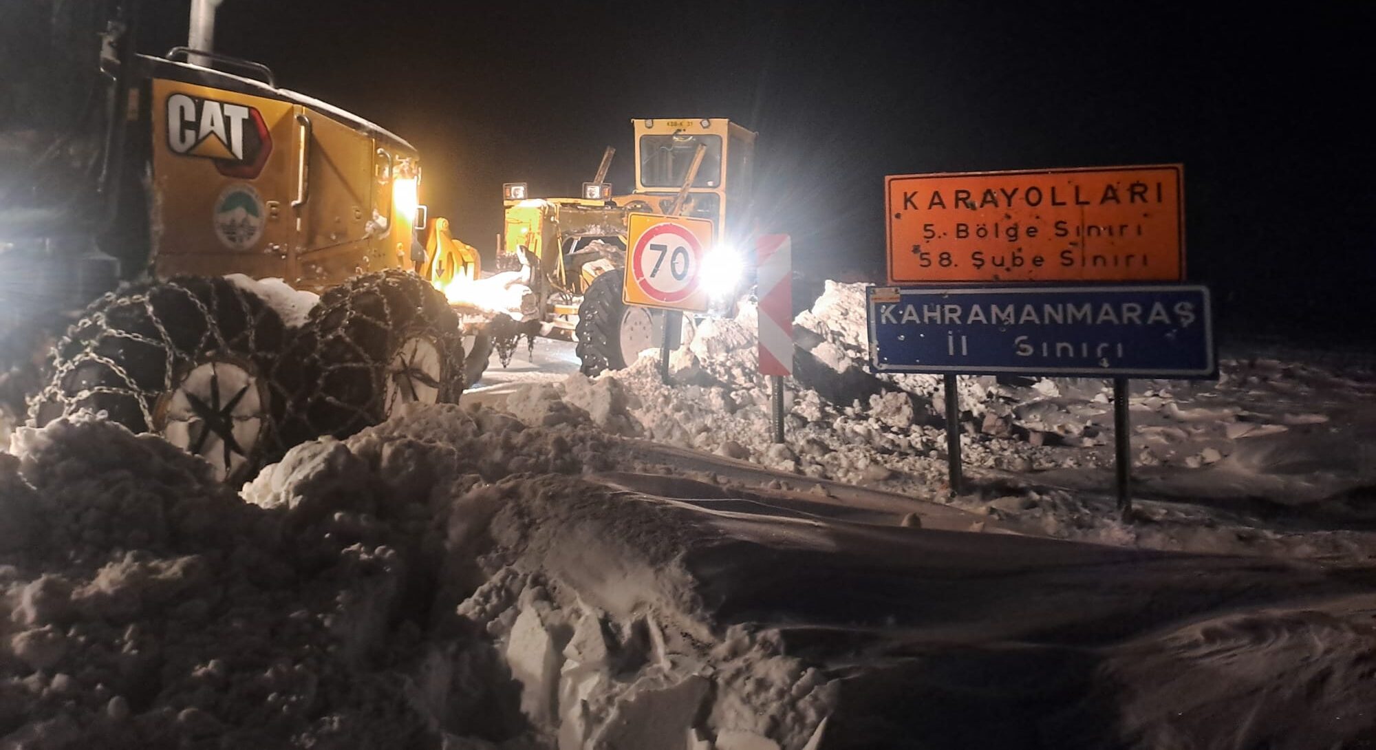 SARIZ-AFŞİN KARAYOLU ULAŞIMA AÇILDI