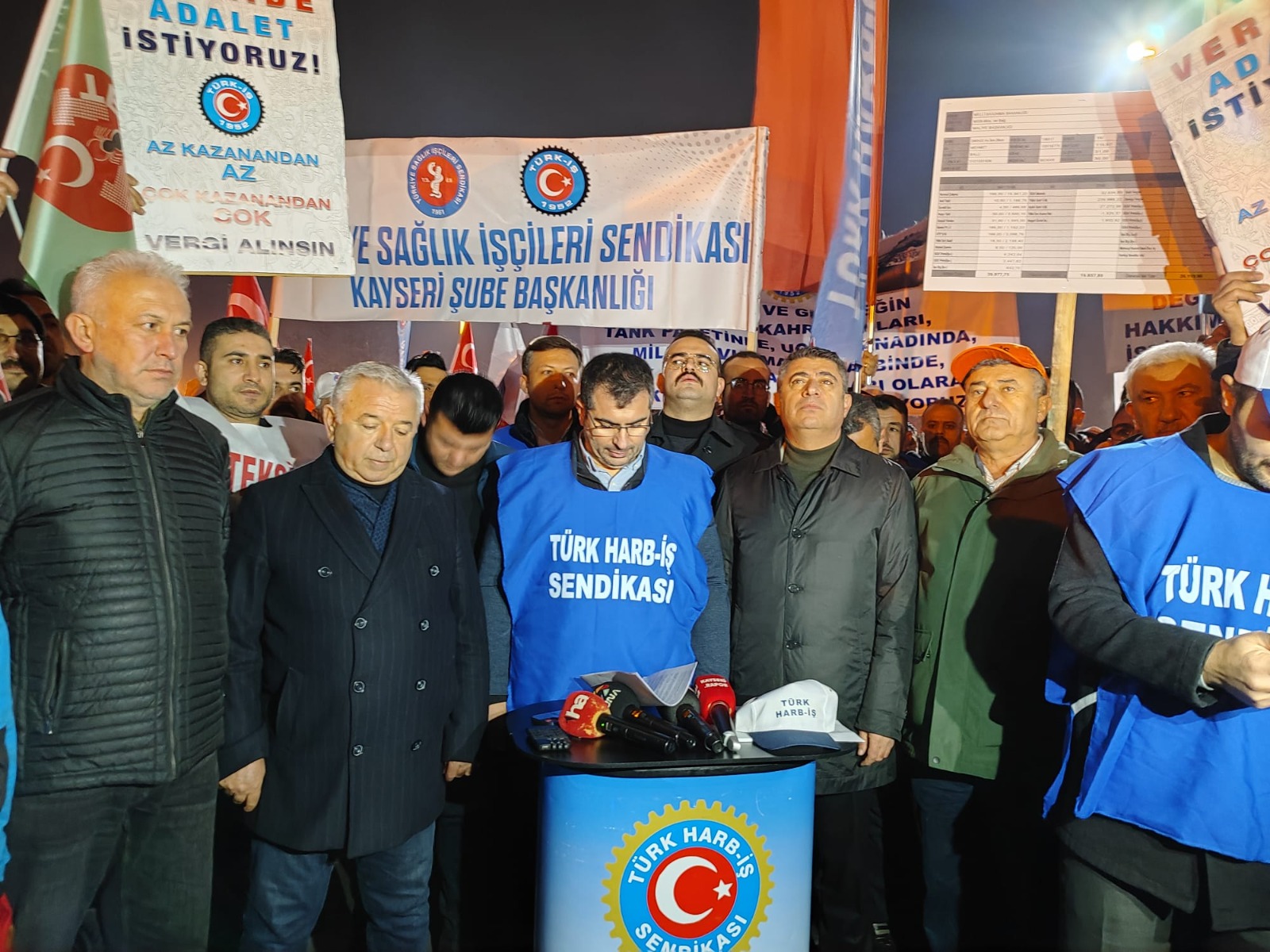 TÜRK HARB-İŞ’TEN ÜCRET PROTESTOSU