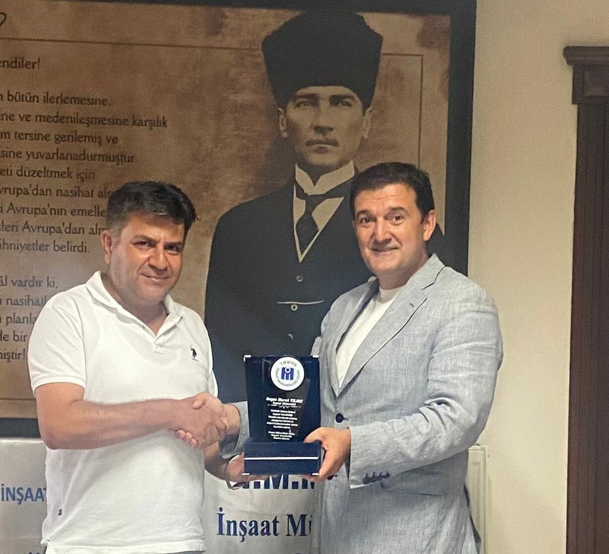 İNŞAAT MÜHENDİSLERİ ODASI KAYSERİ İL TEMSİLCİLİĞİNE KAMURAN ARI ATANDI