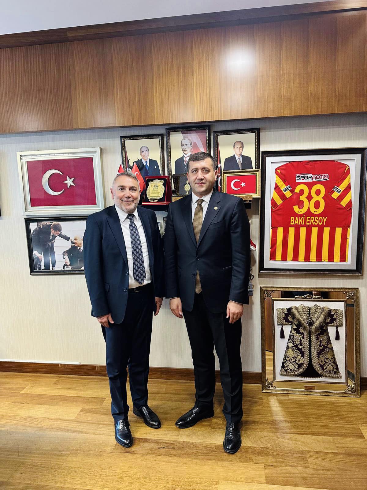 VEKİL ERSOY’DAN CEO ERTEKİN’E TEŞEKKÜR