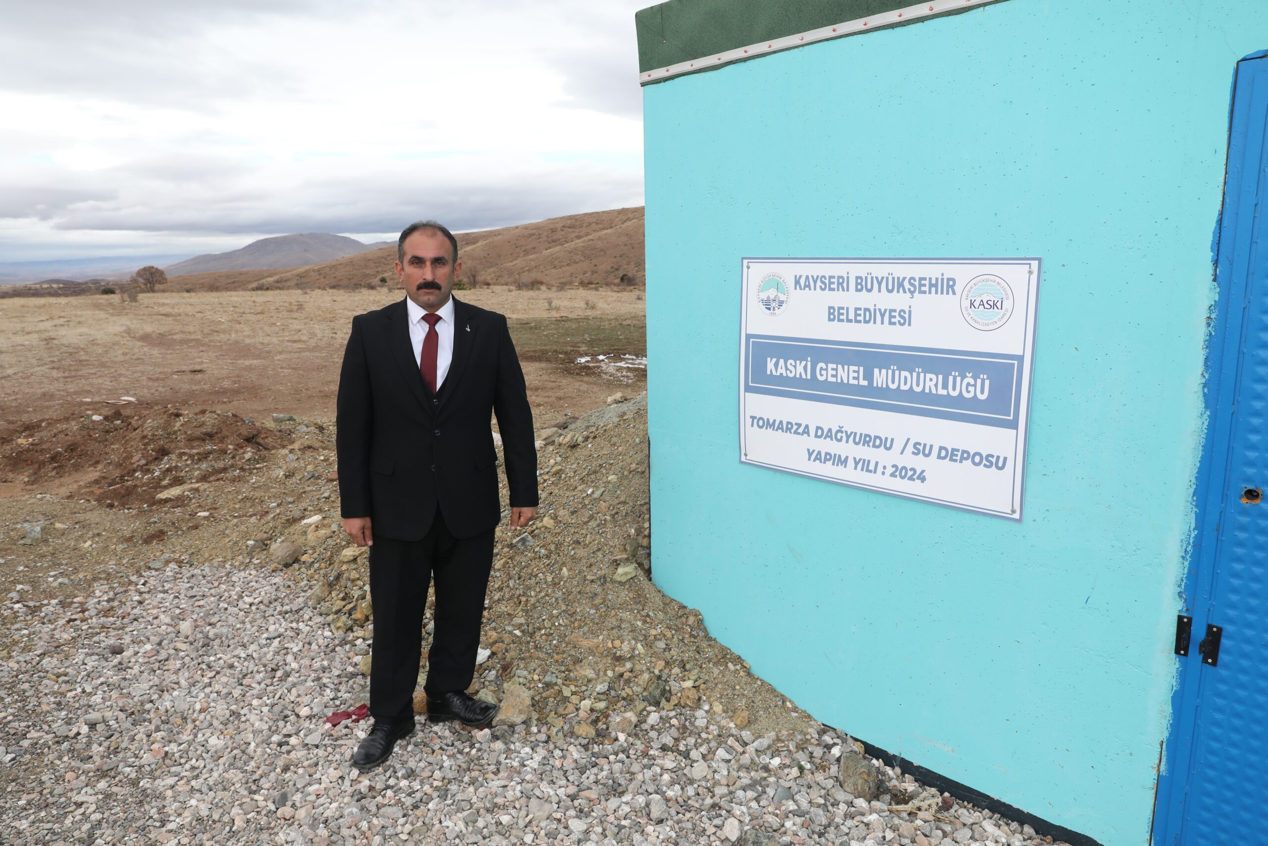 BAŞKAN BÜYÜKKILIÇ: “TOMARZA’YA 7 MİLYON TL’LİK İÇME SUYU YATIRIMI”