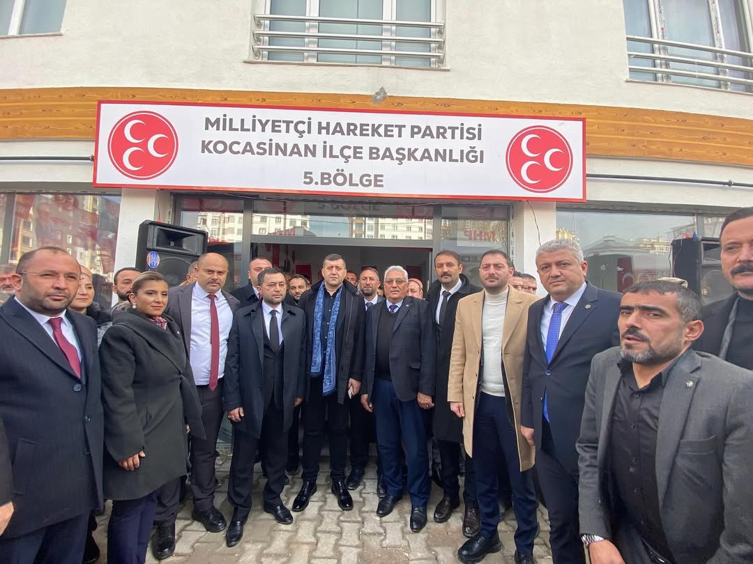 MHP KOCASİNAN 5. BÖLGE AÇILDI