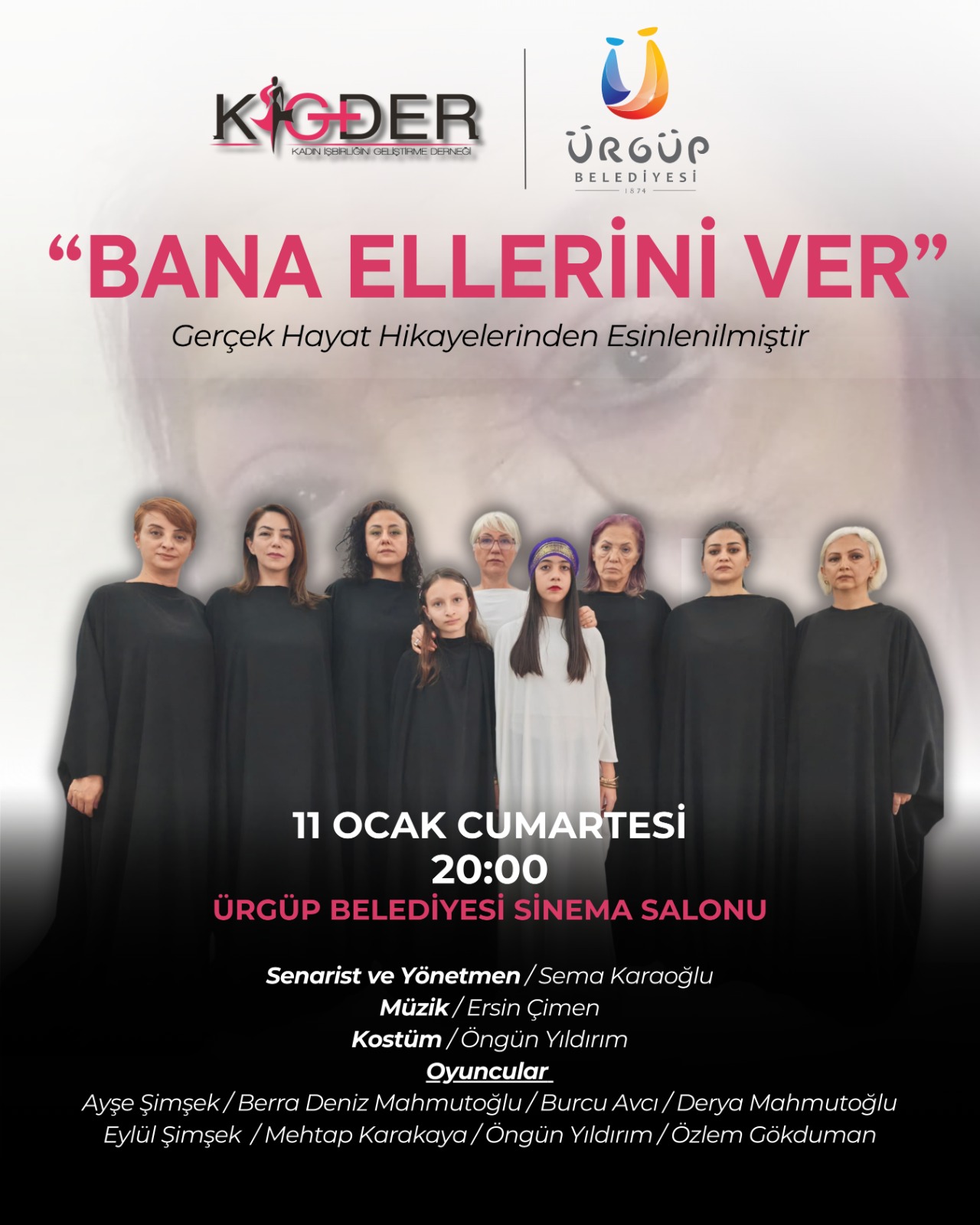 KİGDER ŞİDDETLE MÜCADELE İÇİN SAHNE ALIYOR