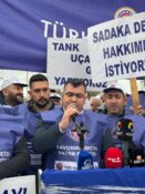 TÜRK HARB-İŞ SENDİKASI’NDAN TABUTLU EYLEM
