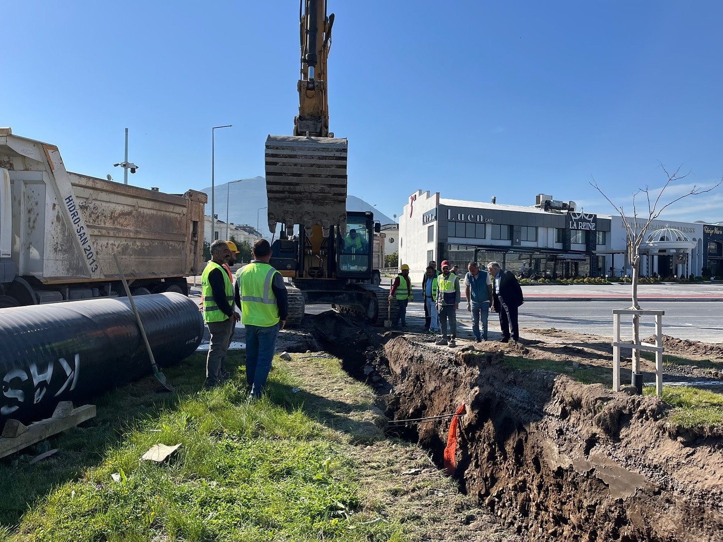 350 MİLYON TL’LİK İÇME SUYU TEMİN PROJESİ ÇALIŞMALARI SÜRÜYOR