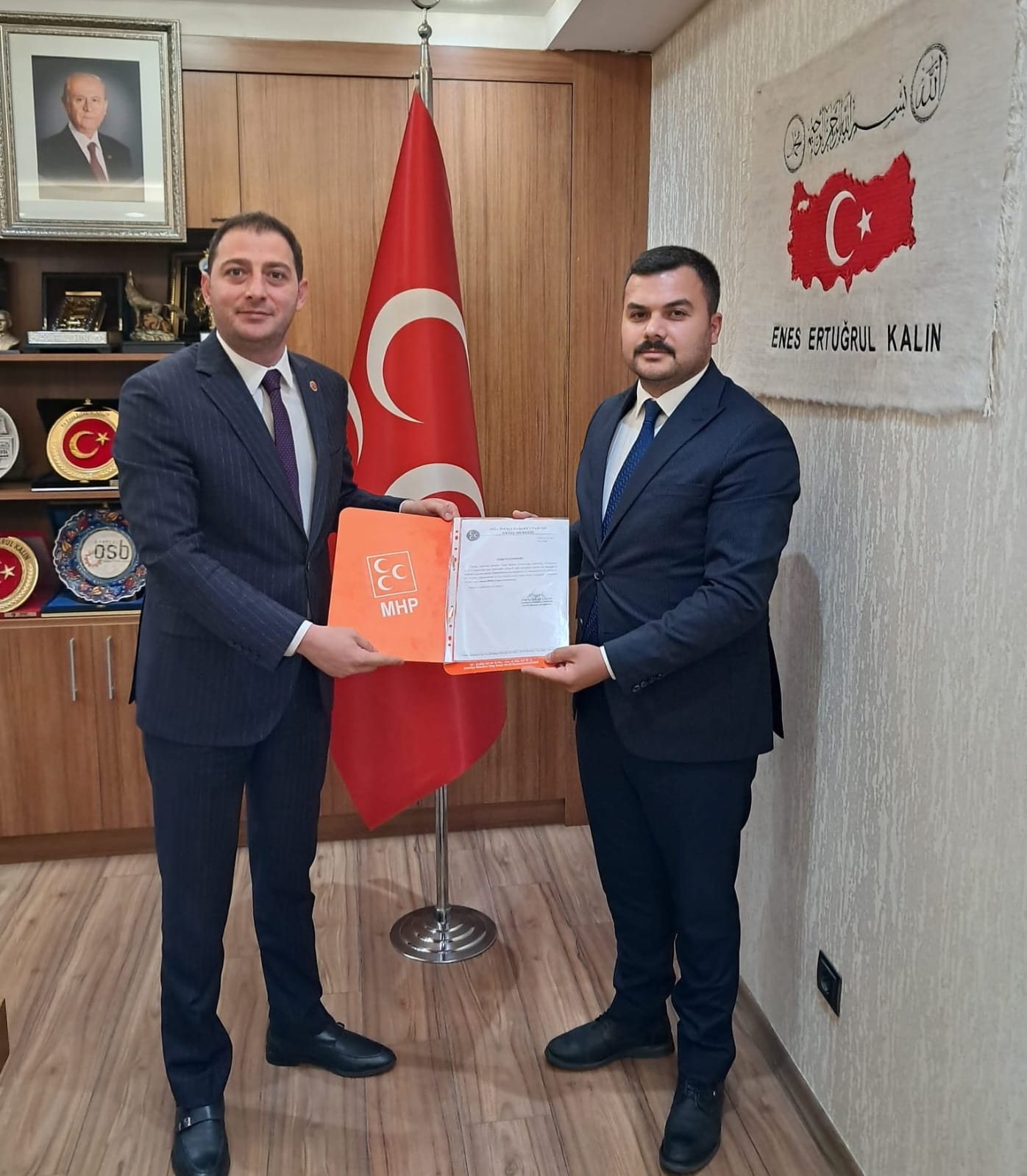 MHP YAHYALI İLÇE BAŞKANI AHMET İPEKÇİ OLDU