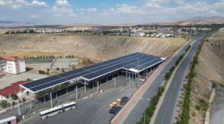 Toplu ulaşım yolcusunun yüzde 40’ı GES enerjisiyle karşılanıyor