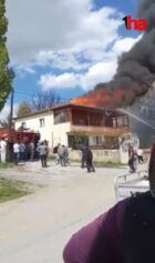 Bünyan’da çatıda çıkan yangın söndürüldü