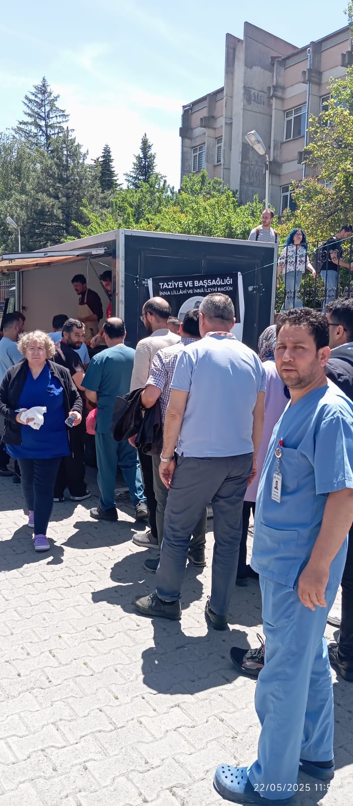 Erciyes’te Gönüller Bir Oldu: Vefat Eden Çalışma Arkadaşları İçin Lokma Hayrı