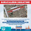Mustafa Kemal Paşa Bulvarı ve Farabi Caddesi Cumartesi akşamı trafiğe kapatılacak