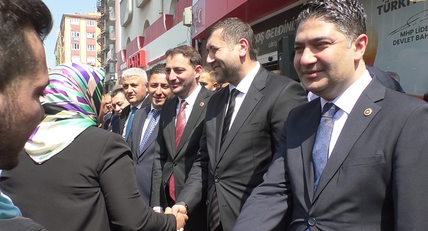 MHP’de bayramlaşma töreni düzenlendi