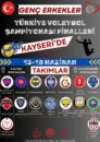 Genç Erkekler Türkiye Voleybol Şampiyonası Finalleri Kayseri’de oynanacak