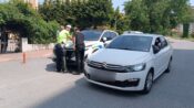 Talas’ta trafiği kapatan alkollü sürücüye ceza