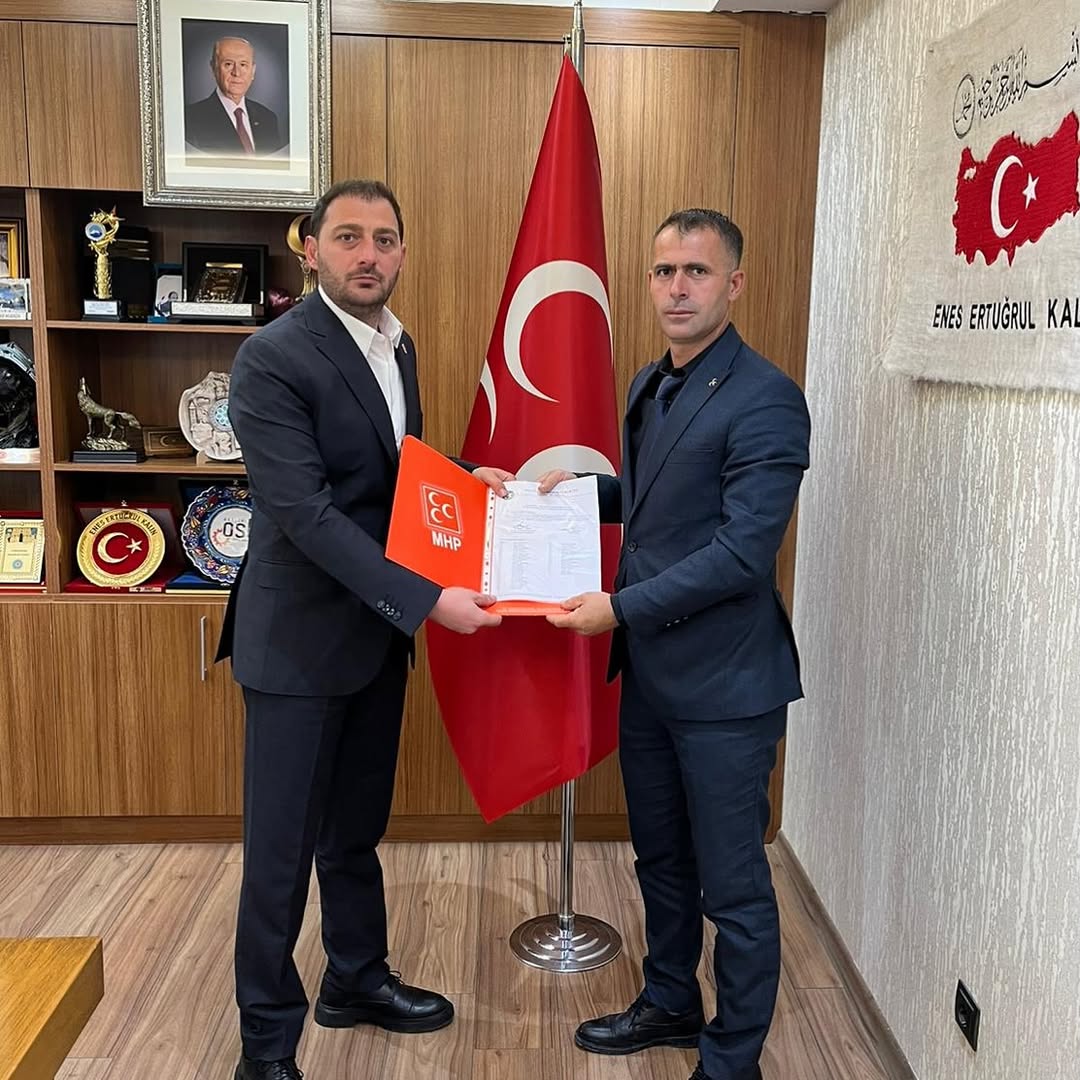MHP Pınarbaşı İlçe Başkanı Kadir Mağara oldu