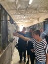 Polis ekipleri, özel çocukların yüzünü güldürdü