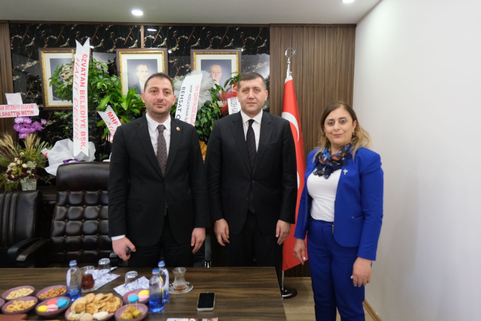VEKİL ERSOY’DAN KAÇEP BAŞKANI YELKARA’YA HAYIRLI OLSUN ZİYARETİ