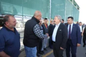 BAŞKAN PALANCIOĞLU BAYRAMIN İLK SAATLERİNDE MELİKGAZİ KURBAN PAZARI VE KESİM ALANI’NI ZİYARET ETTİ