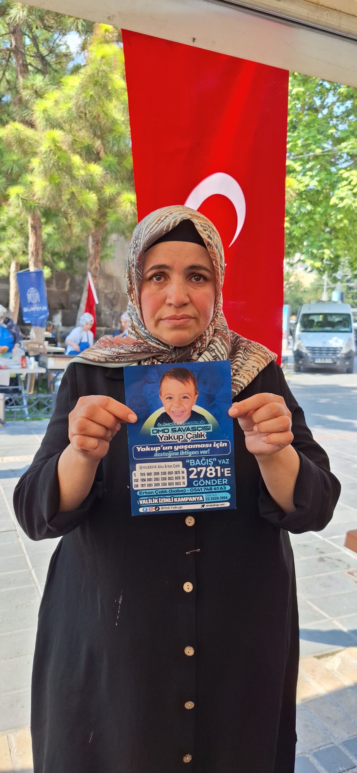 DMD kas hastası minik Yakup için kermes düzenlendi
