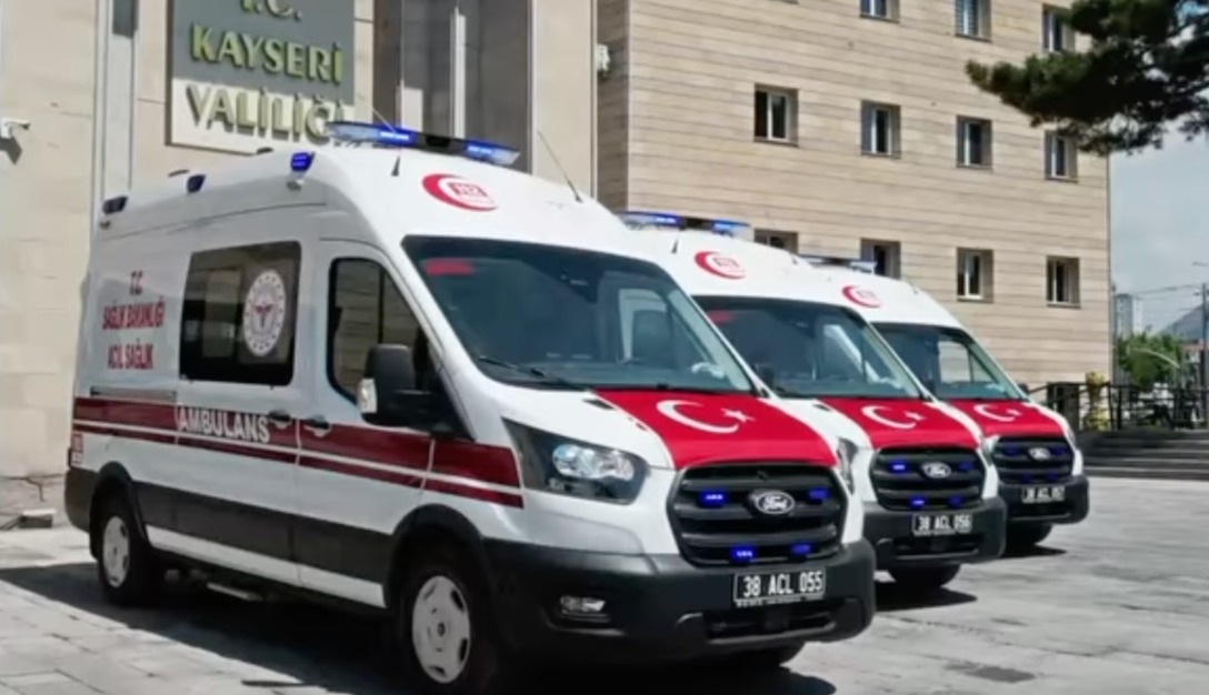 Kayseri’de ambulans sayısı 89’a yükseldi