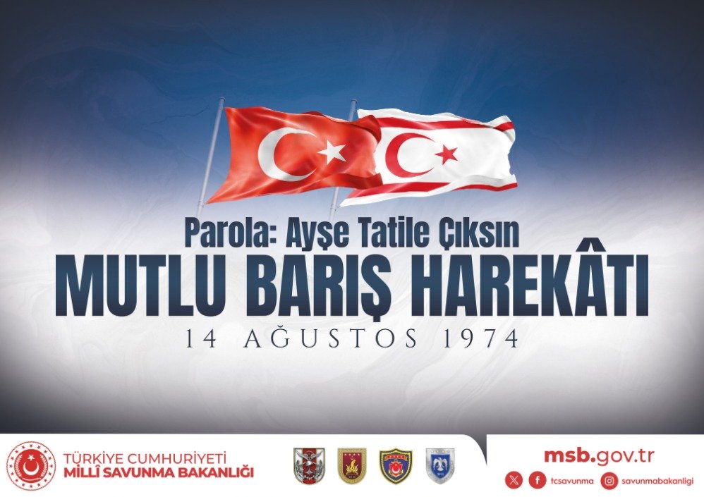 Ayşe Tatile Çıksın parolasıyla başlayan 2’nci Barış Harekâtı’nın 51’inci yıldönümü