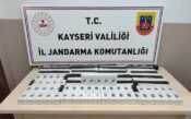 270 paket gümrük kaçağı sigara ele geçirildi