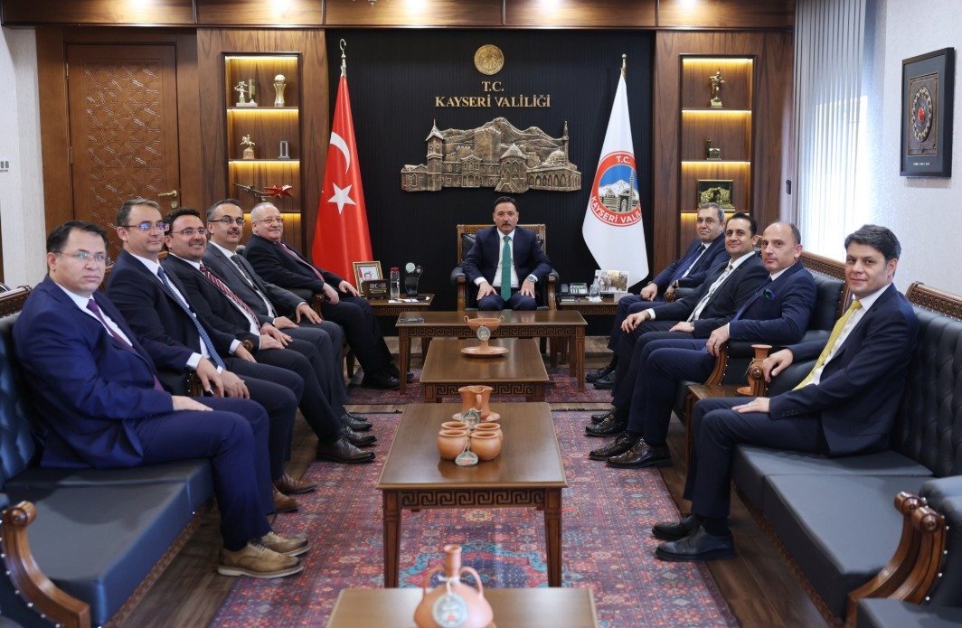 İçişleri Bakanlığı Mülkiye Müfettişleri heyeti Kayseri’de