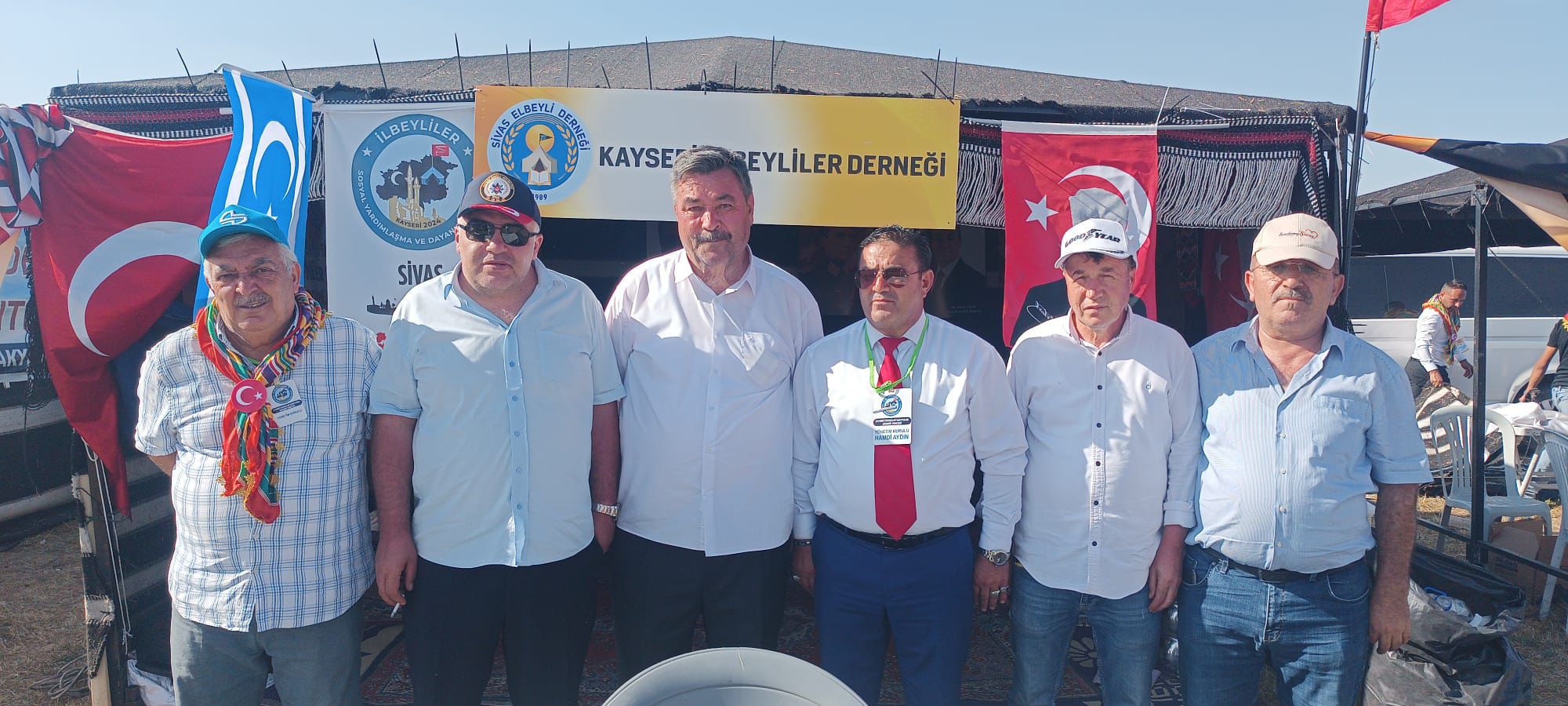 KAYSERi SİVASLI ELBEYLİLER DERNEĞİ, SİVAS’TA ULUSLARARASı ELBEYLİ TÜRKMEN FESTİVALİ’NE KATILDI