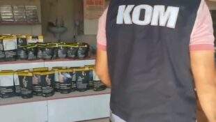 135 bin adet doldurulmuş makaron ele geçirildi