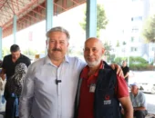 BAŞKAN PALANCIOĞLU KÖY PAZARINDA ÜRETİCİLERLE VE VATANDAŞLA BİR ARAYA GELDİ