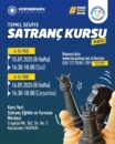 Kocasinan’da 6-14 yaş çocuklar için satranç kursu başlıyor