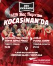 Kocasinan’da milli maç heyecanı dev ekranda