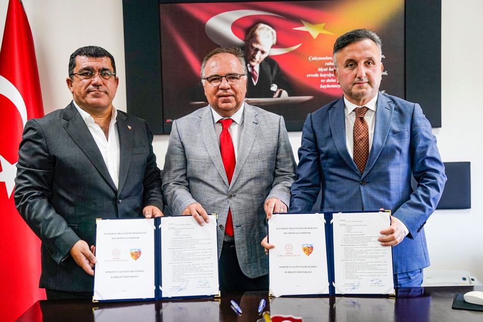 Kayserispor ile İl Milli Eğitim Müdürlüğü arasında protokol imzalandı