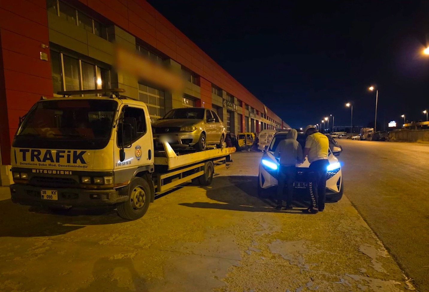 Driftin cezası ağır oldu: 49 bin 552 lira cezai işlem ve araç trafikten men edildi