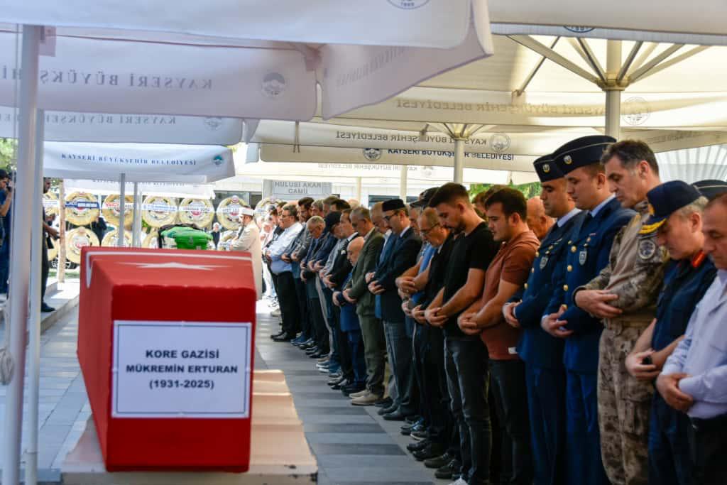 Kore gazisi Erturan son yolculuğuna uğurlandı