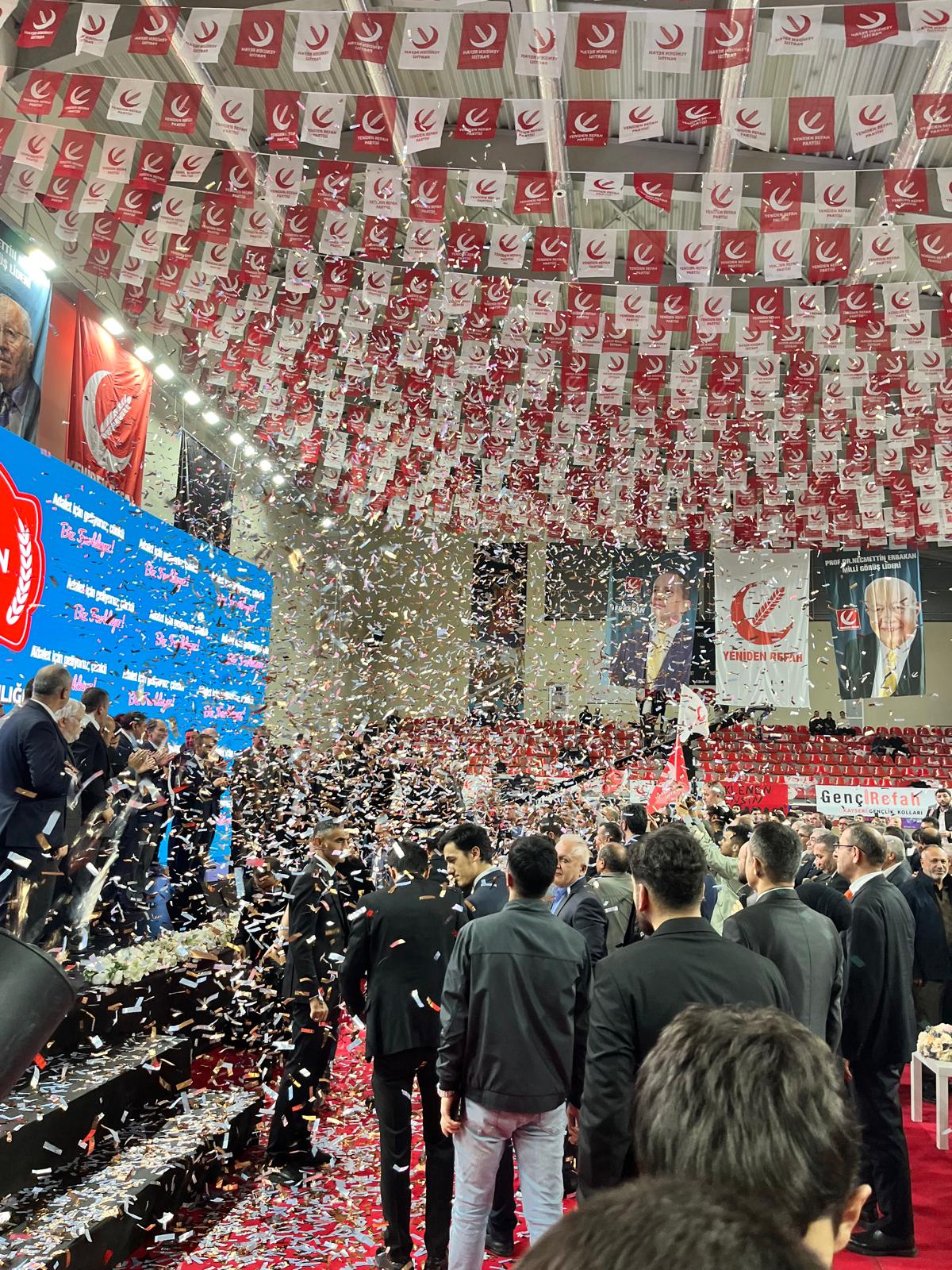 Başkan Erbakan, “Türkiye’nin üçüncü büyük partisi olduk”
