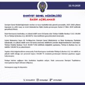 Emniyet Personeline verilecek promosyon 100 bin TL oldu