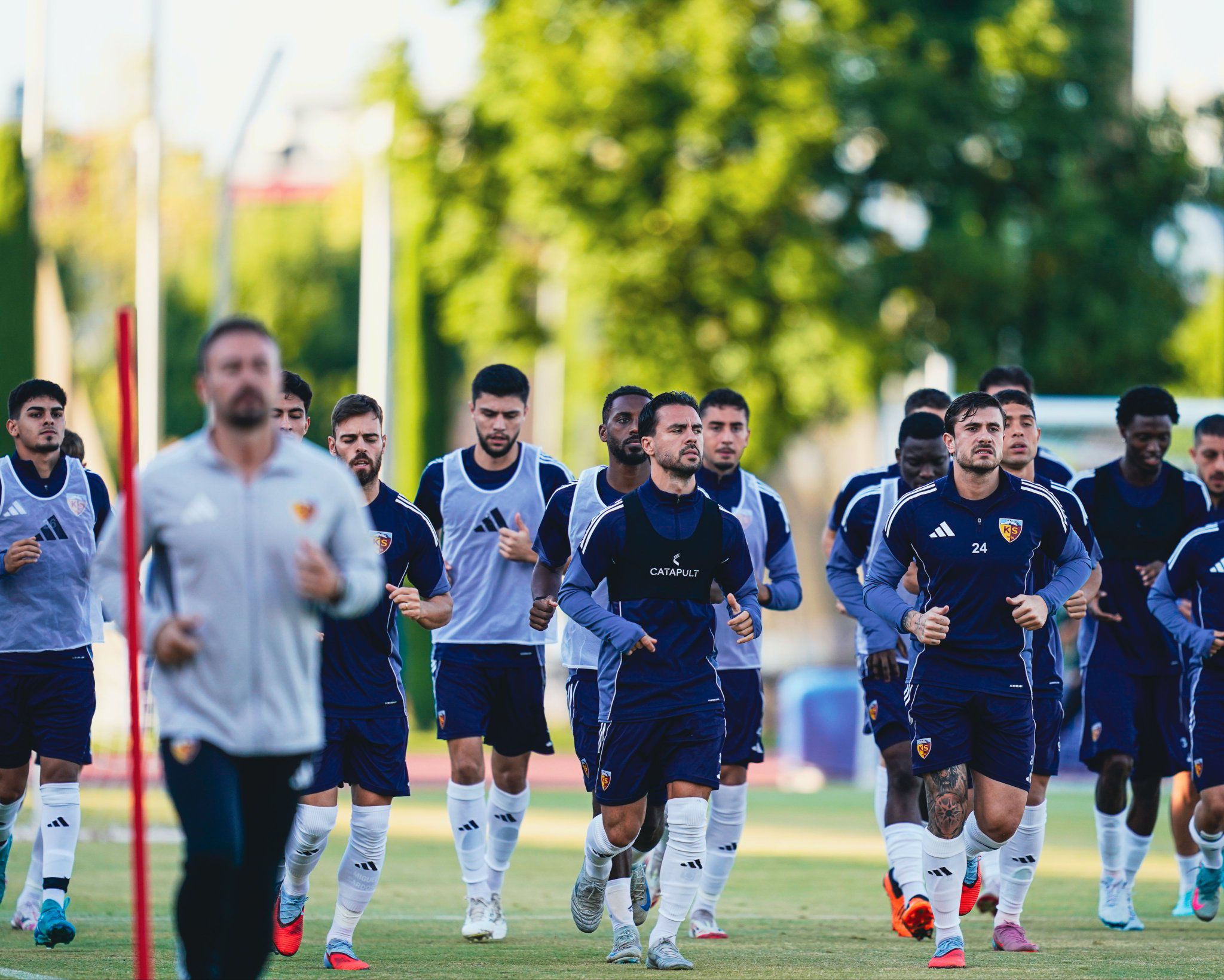 KAYSERİSPOR ARA VERMEDİ
