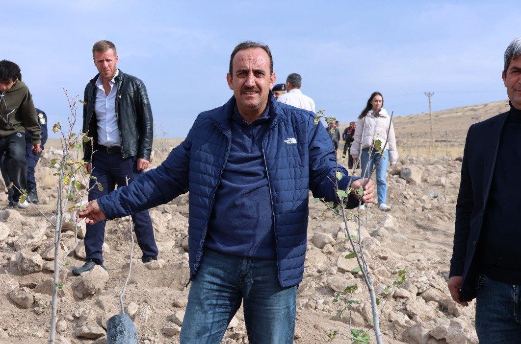 İncesu’da badem ve ayva ağaçları toprakla buluştu