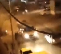 Dördüncü kattan düşen genç kız hastaneye kaldırıldı