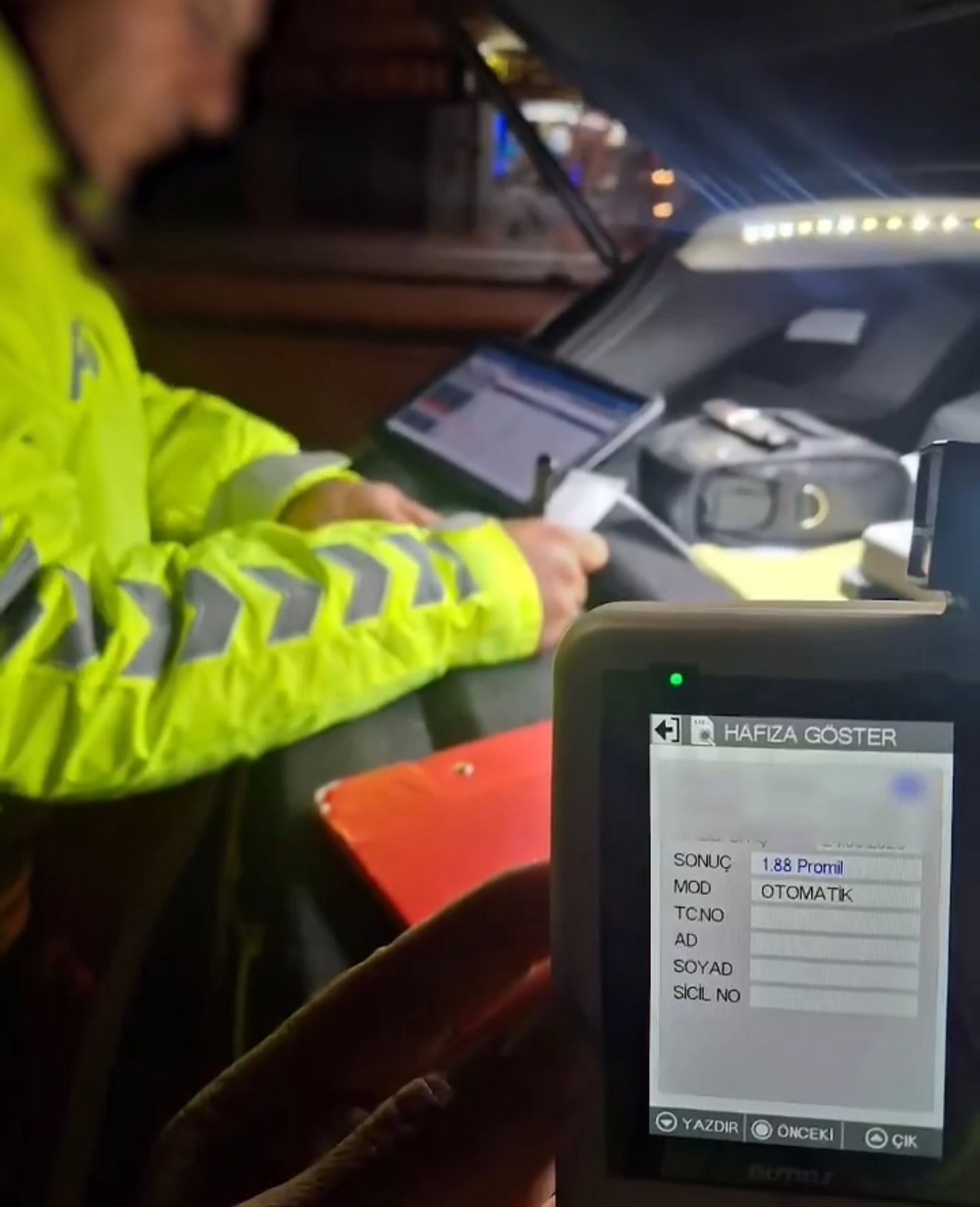 Kayseri trafiğinde en çok telefon cezası: 501 sürücüye işlem uygulandı