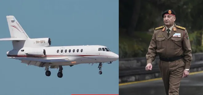 Ankara’da Libya Genelkurmay Başkanı’nı taşıyan uçak düştü! Bakan Yerlikaya’dan açıklama | Enkaza ulaşıldı.