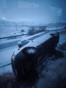 Yollarda buzlanma nedeniyle trafikte aksamalar meydana geldi