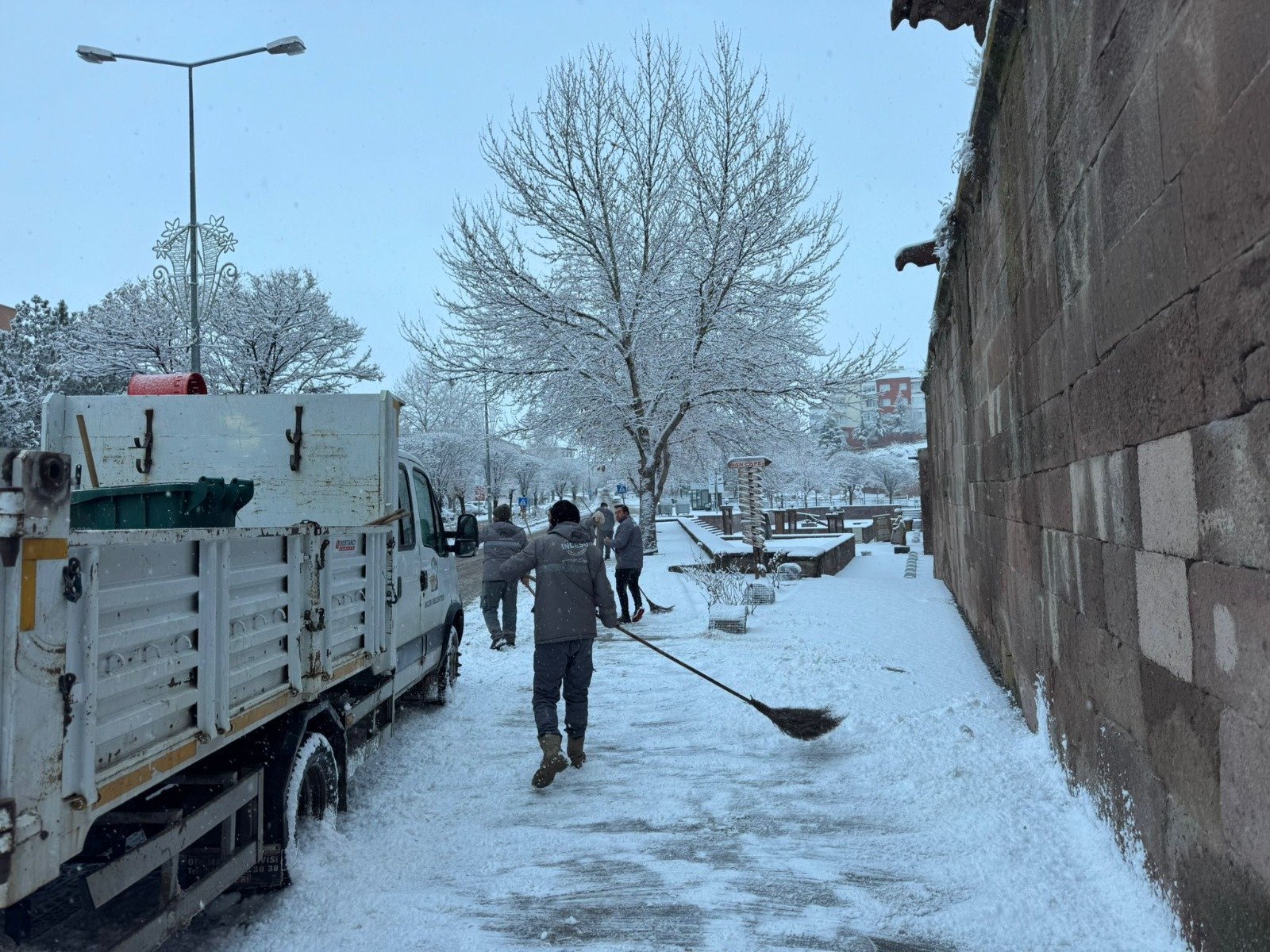 İncesu’da ulaşım aksamaması adına çalışmalar sürüyor
