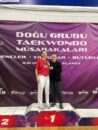 Kayserili sporcu Kaygısız, Taekwondo Türkiye şampiyonu oldu