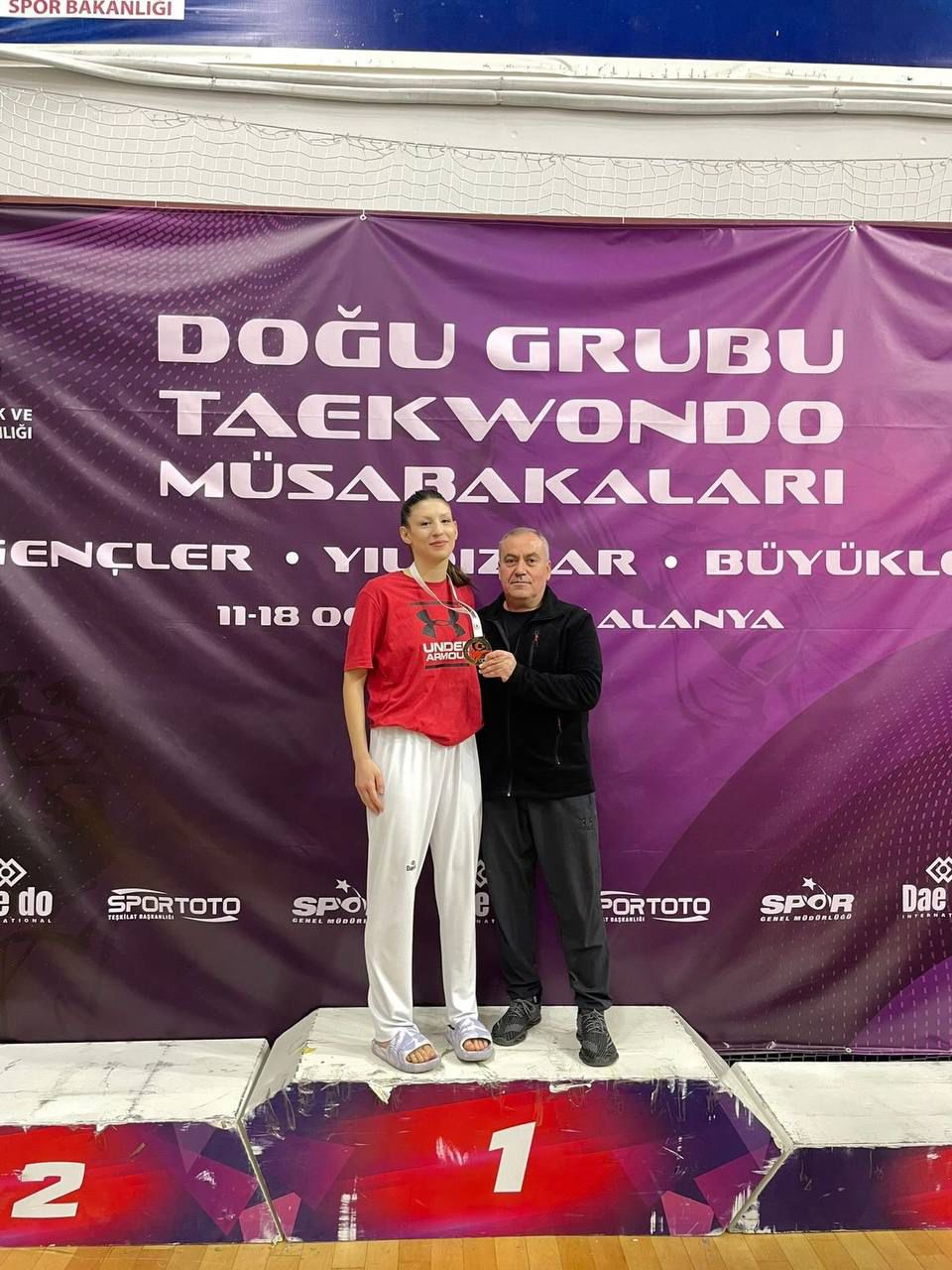 Kayserili sporcu Kaygısız, Taekwondo Türkiye şampiyonu oldu
